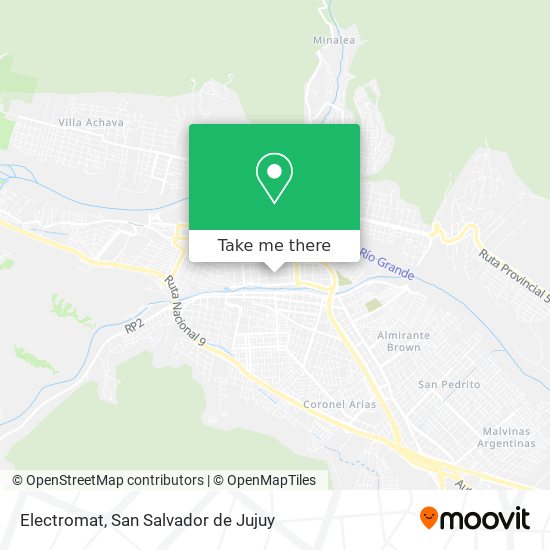 Electromat map