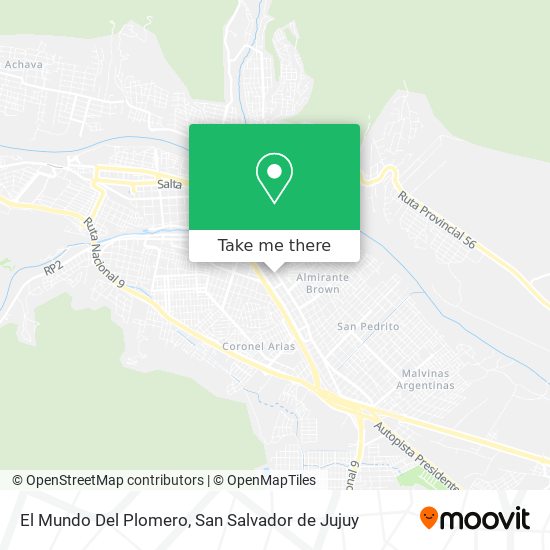 El Mundo Del Plomero map