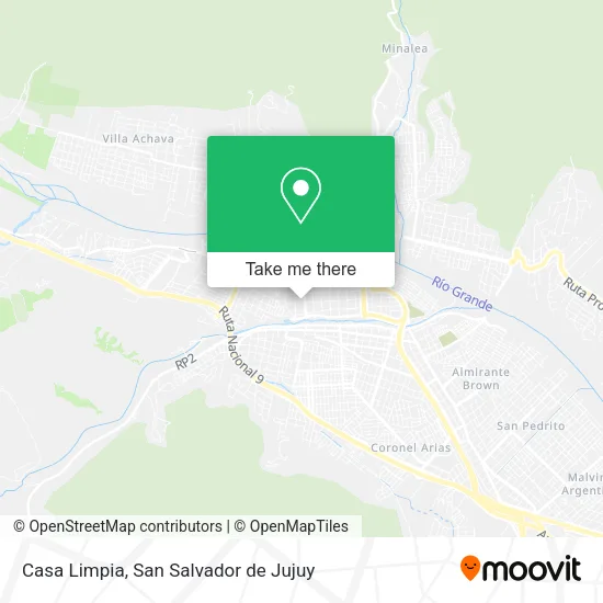 Mapa de Casa Limpia