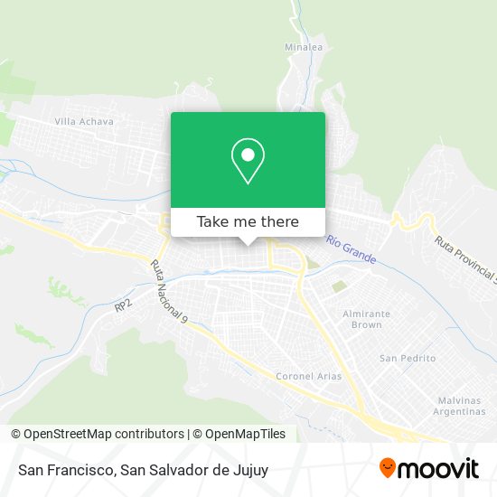 San Francisco map