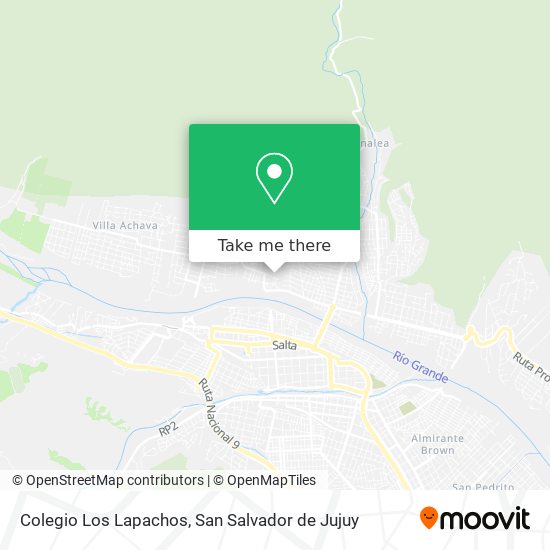 Mapa de Colegio Los Lapachos