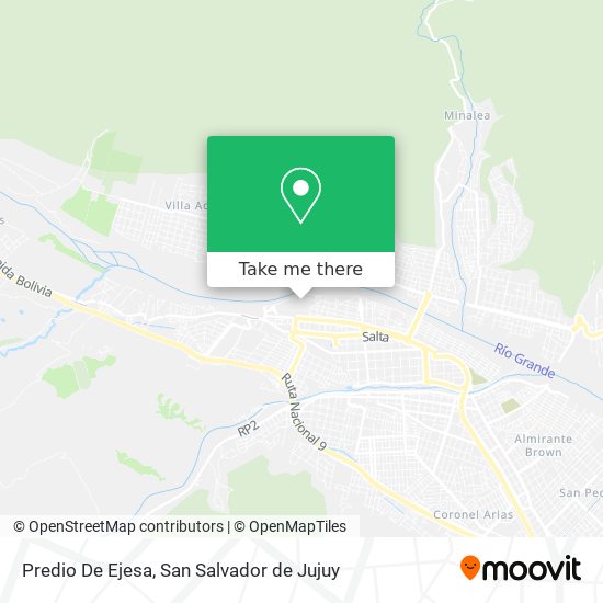 Predio De Ejesa map