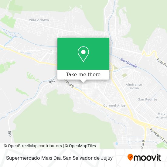 Supermercado Maxi Dia map