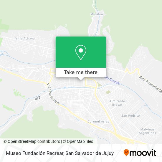 Museo Fundación Recrear map