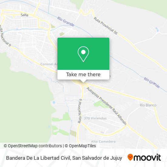 Bandera De La Libertad Civil map