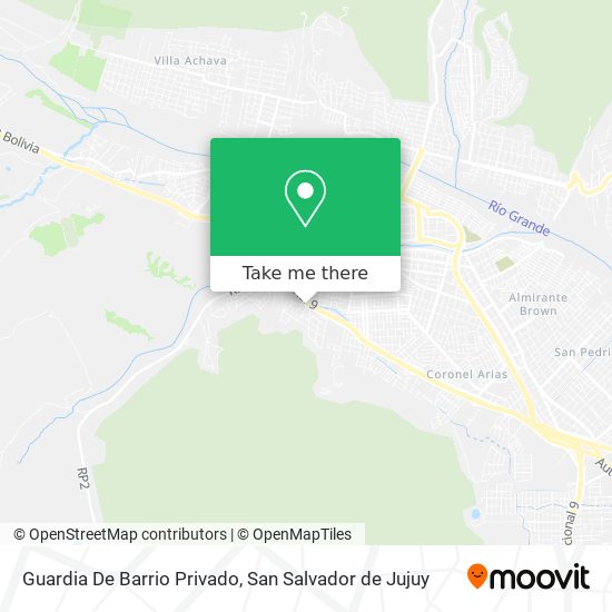 Guardia De Barrio Privado map