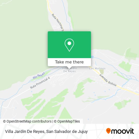 Villa Jardín De Reyes map