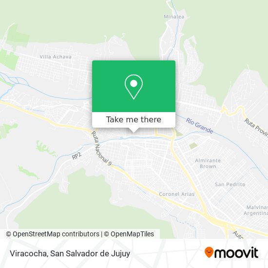 Mapa de Viracocha