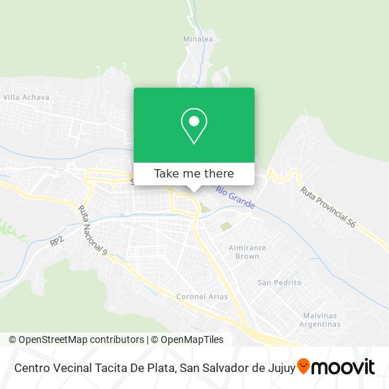 Centro Vecinal Tacita De Plata map