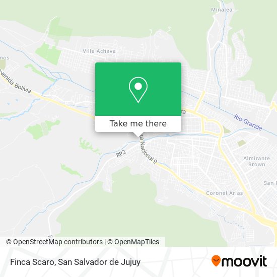 Mapa de Finca Scaro