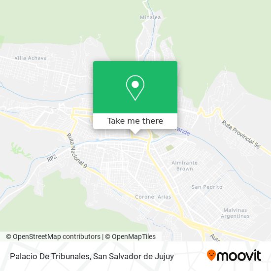 Mapa de Palacio De Tribunales