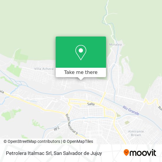 Mapa de Petrolera Italmac Srl
