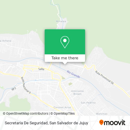 Secretaria De Seguridad map