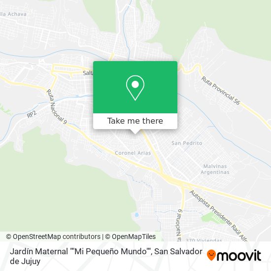 Mapa de Jardín Maternal ""Mi Pequeño Mundo""
