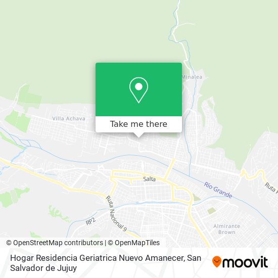 Hogar Residencia Geriatrica Nuevo Amanecer map
