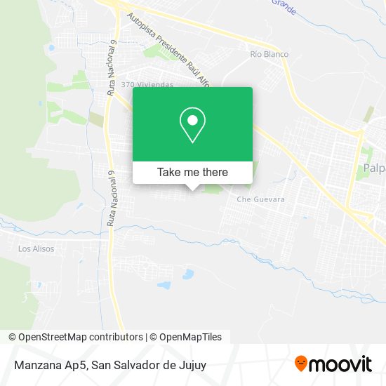 Manzana Ap5 map