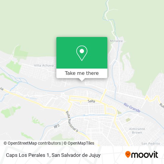 Mapa de Caps Los Perales 1