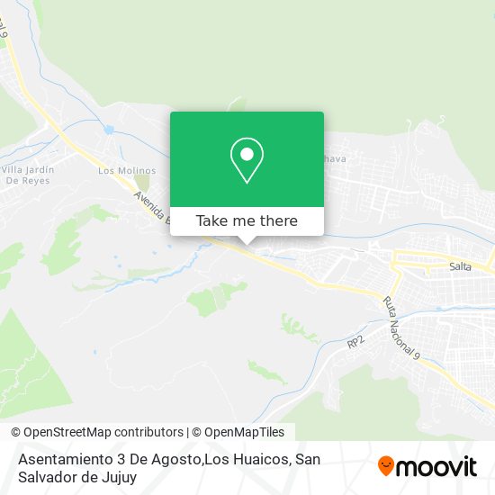 Asentamiento 3 De Agosto,Los Huaicos map