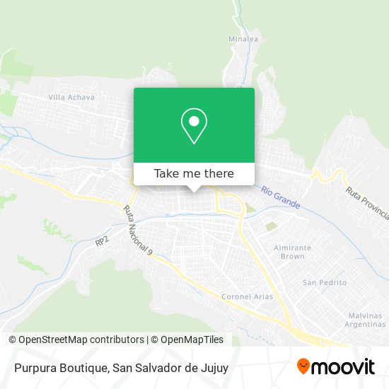 Purpura Boutique map