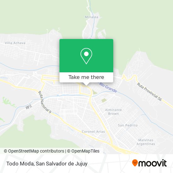 Todo Moda map