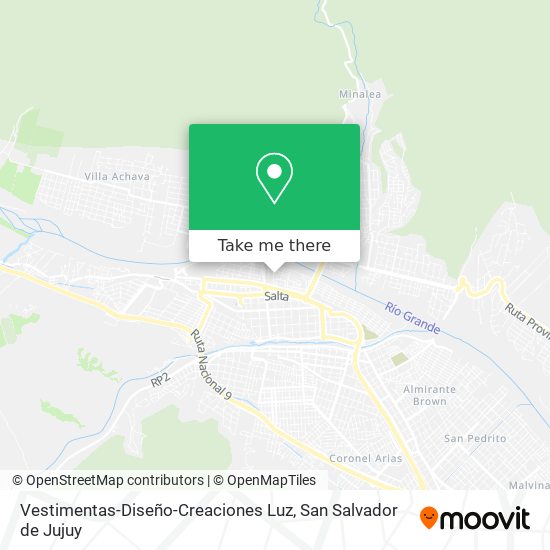 Mapa de Vestimentas-Diseño-Creaciones Luz