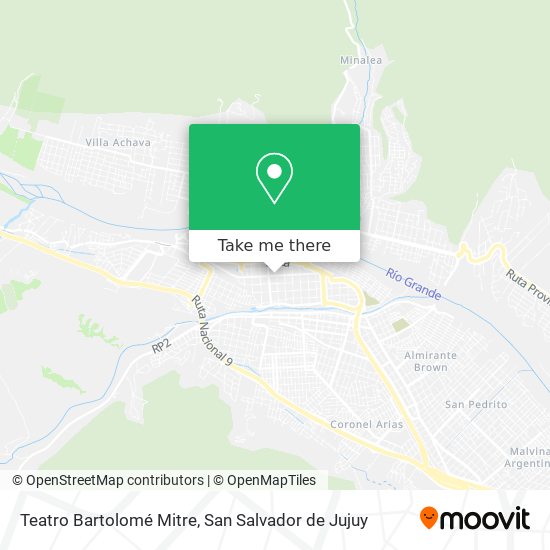Teatro Bartolomé Mitre map