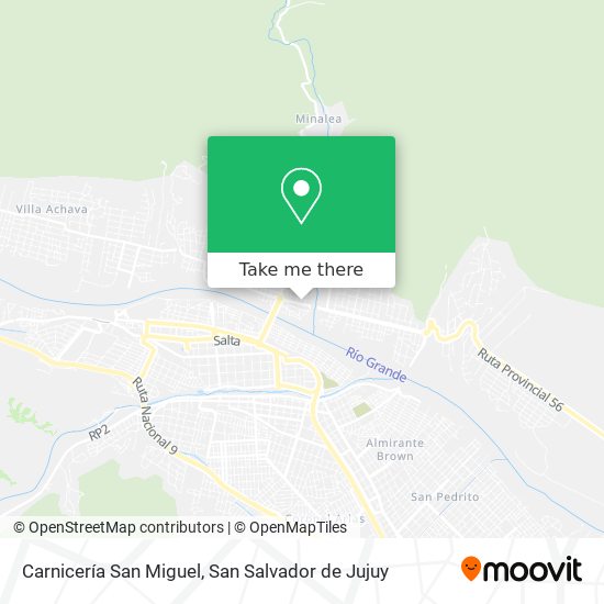 Carnicería San Miguel map