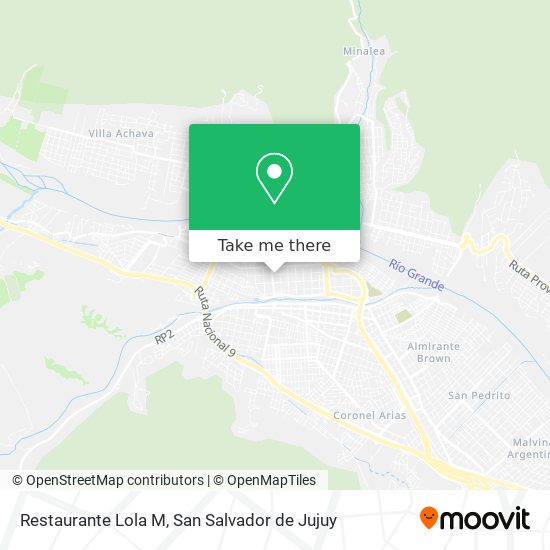 Restaurante Lola M map