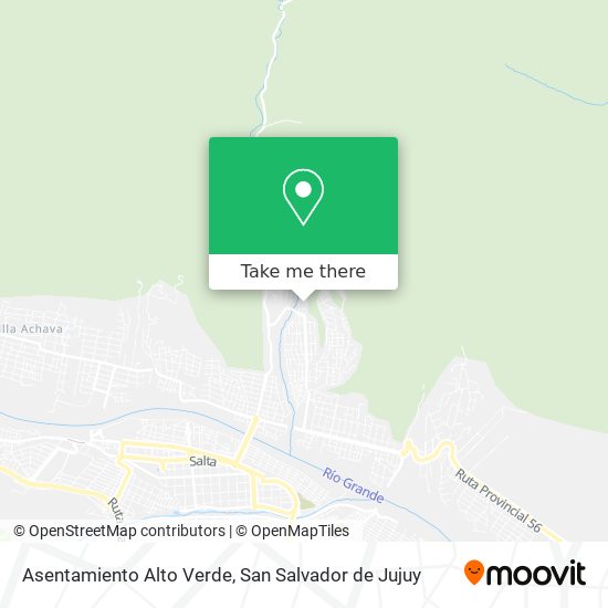 Asentamiento Alto Verde map