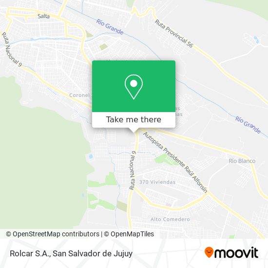 Mapa de Rolcar S.A.