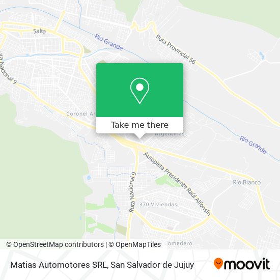 Matias Automotores SRL map