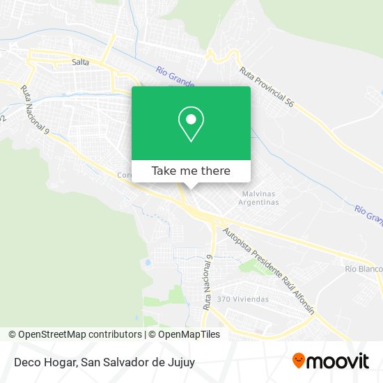 Deco Hogar map