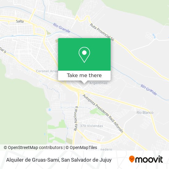 Alquiler de Gruas-Sami map