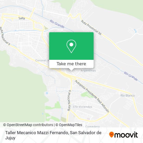 Taller Mecanico Mazzi Fernando map