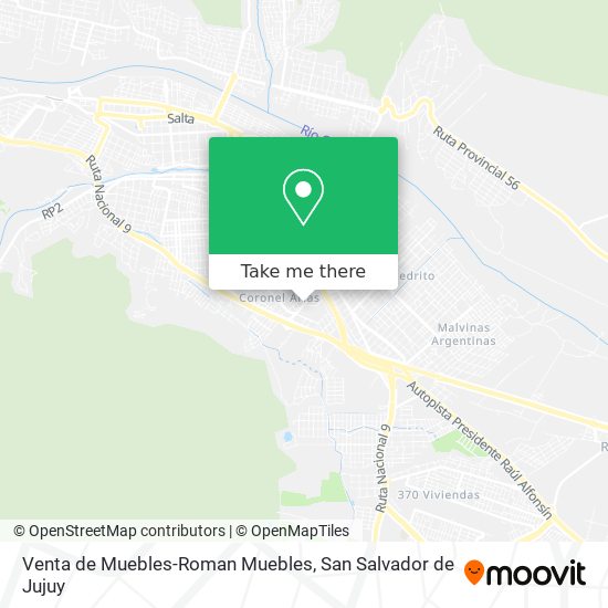 Mapa de Venta de Muebles-Roman Muebles