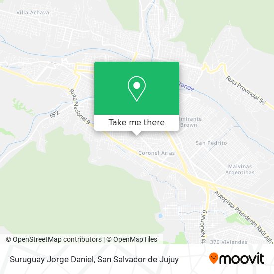 Mapa de Suruguay Jorge Daniel