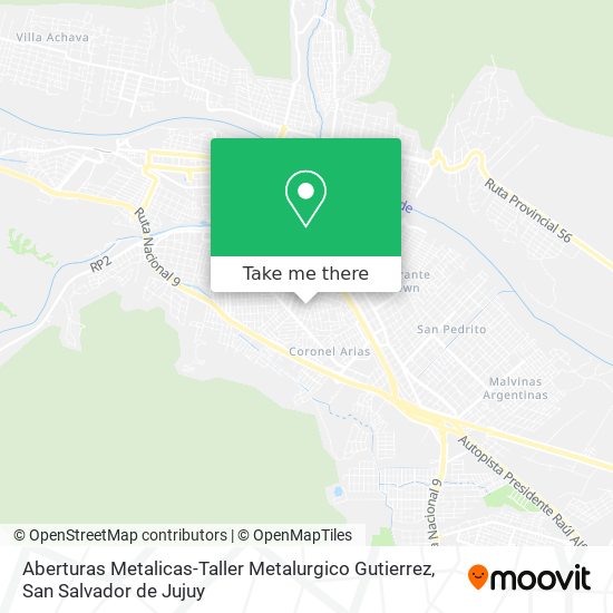 Aberturas Metalicas-Taller Metalurgico Gutierrez map
