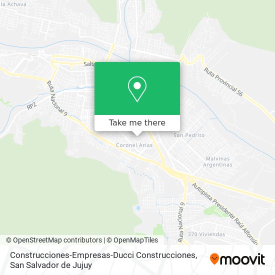 Mapa de Construcciones-Empresas-Ducci Construcciones