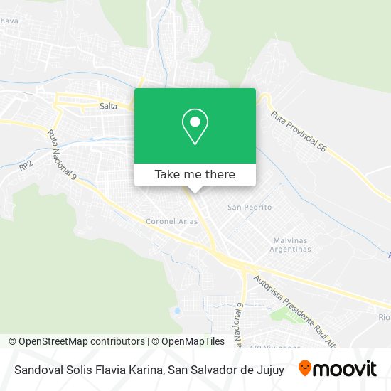 Mapa de Sandoval Solis Flavia Karina