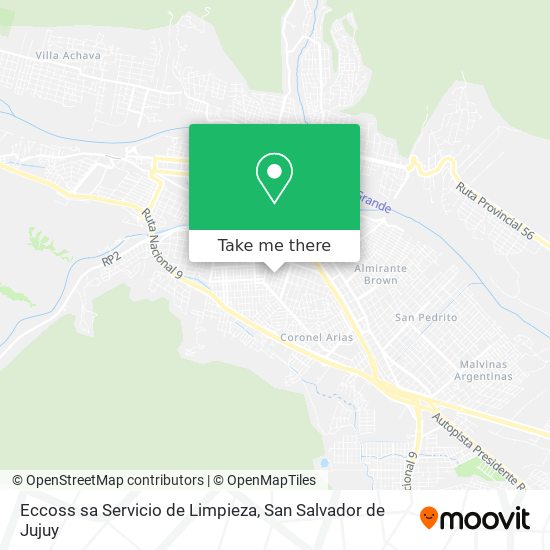 Eccoss sa Servicio de Limpieza map