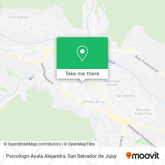 Psicologo-Ayala Alejandra map