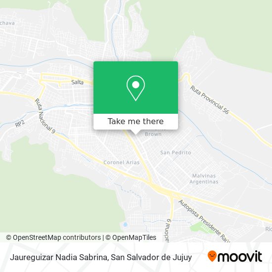 Jaureguizar Nadia Sabrina map