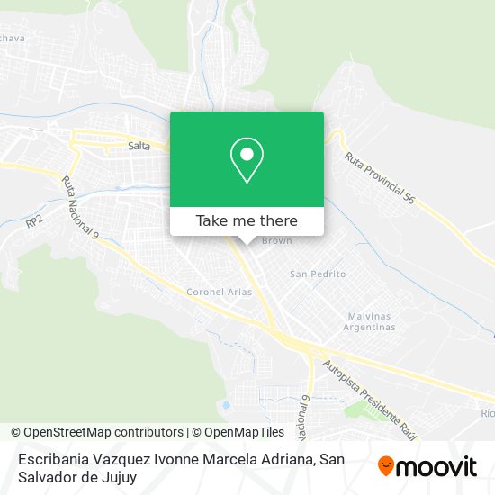 Escribania Vazquez Ivonne Marcela Adriana map