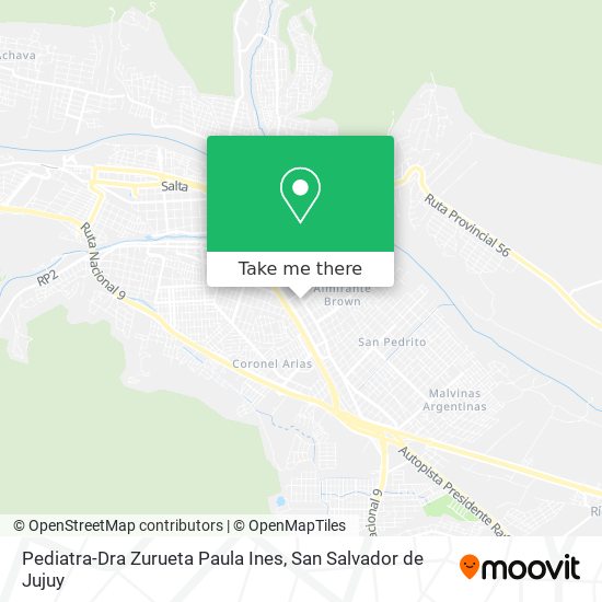 Pediatra-Dra Zurueta Paula Ines map