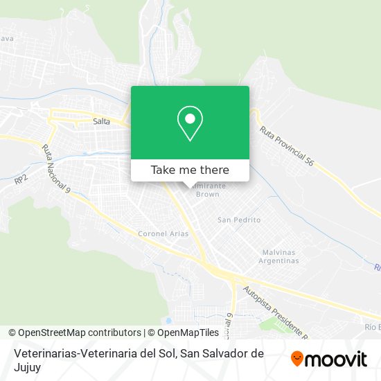 Mapa de Veterinarias-Veterinaria del Sol