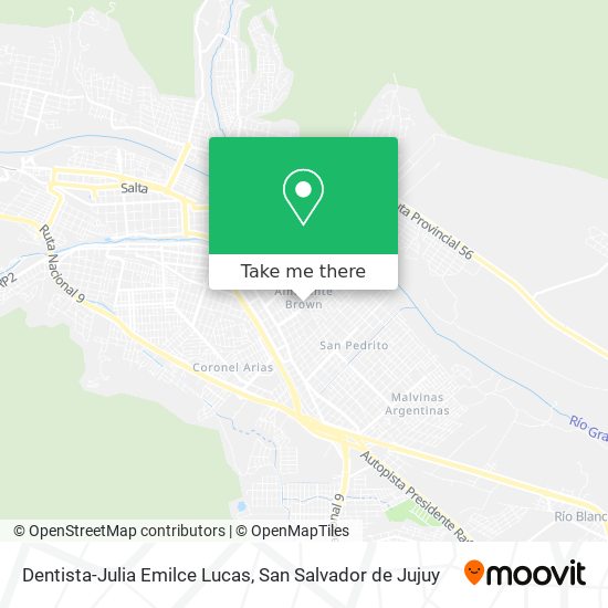 Dentista-Julia Emilce Lucas map