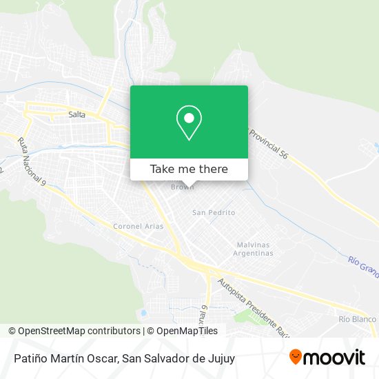 Mapa de Patiño Martín Oscar