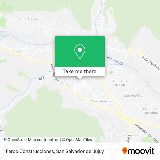 Ferco Construcciones map