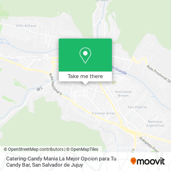 Mapa de Catering-Candy Mania La Mejor Opcion para Tu Candy Bar