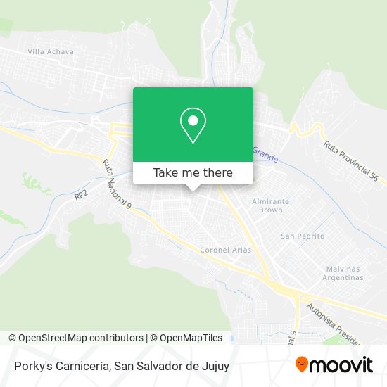 Mapa de Porky's Carnicería
